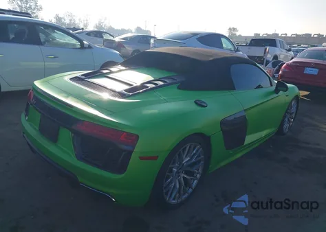 2017 Audi R8 Spyder from USA, damaged, VIN WUAVACFX5H7903923